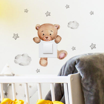 Stickybear™ - Sticker ourson décoratif | Chambre d'enfants - Boutdechou.co